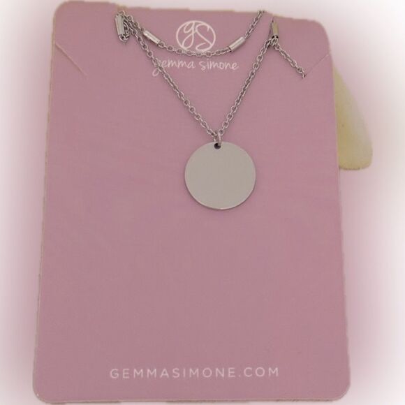 New with tags! Gemma Simone “Presley Two Necklace Layering Set!” - Picture 3 of 11